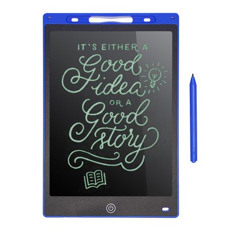 12” LCD Writing Tablet - Force Touch Screen with Magic Pen - Blue Buy Online in Zimbabwe thedailysale.shop