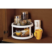 Load image into Gallery viewer, Maisonware Non-Skid 2-Tier Pantry Cabinet Lazy Susan
