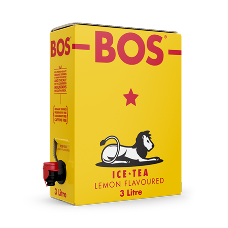 BOS - Lemon Ice Tea - 3 Litre