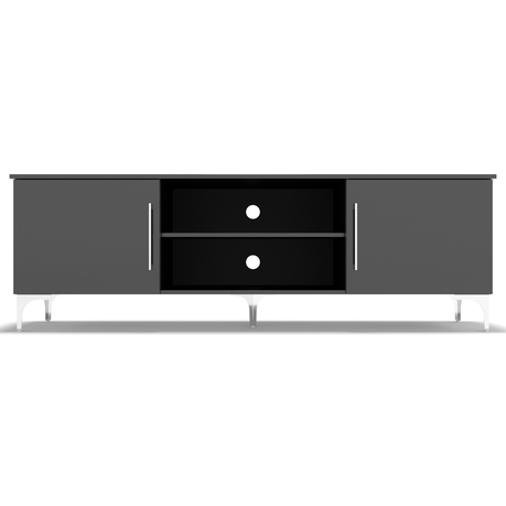 BAM! High Gloss Black TV Stand - 1800