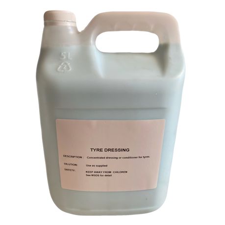 Tyre Dressing 5 Litres