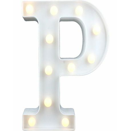 LED Lights Letter -P Buy Online in Zimbabwe thedailysale.shop