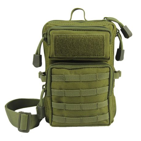 Tactical Military Molle Pouch Belt Waist Pack Bag for Hunting - Green Buy Online in Zimbabwe thedailysale.shop