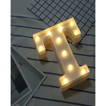 Load image into Gallery viewer, LED Lights Letter -T
