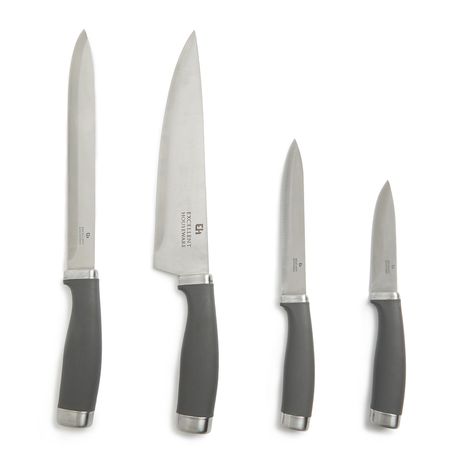 Essentials - 4 Piece Knife Set - Black