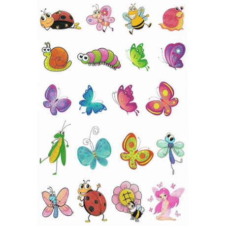 Tattoo Kids - Butterflies & Bugs Buy Online in Zimbabwe thedailysale.shop