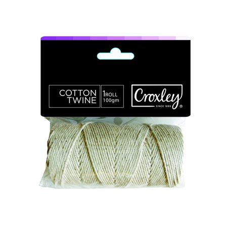 Croxley Cotton Twine 104 Carded - 1 Roll (100g) Buy Online in Zimbabwe thedailysale.shop