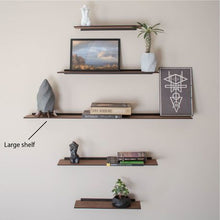 Load image into Gallery viewer, db Creative - 2 x LARGE Floating  display shelves (100cm x 13cm)
