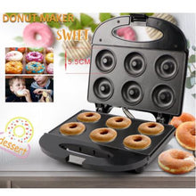 Load image into Gallery viewer, 5 Minute- 6 Piece Donut Maker - Rapid Heating - Cool Touch
