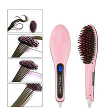 Load image into Gallery viewer, Fast Electric Hair Straightener Brush Comb with LCD Display
