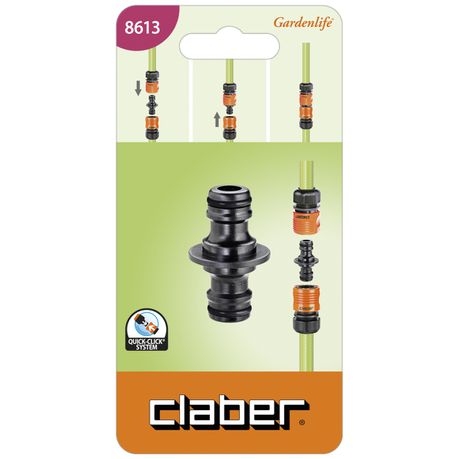 Claber Two Way Connector (Carded) Buy Online in Zimbabwe thedailysale.shop