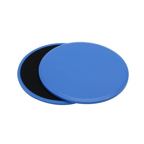 2 Pcs Dual Core Sliders/Sided Fitness Gliding Discs-Blue Buy Online in Zimbabwe thedailysale.shop