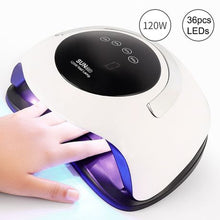 Load image into Gallery viewer, 120W UV LED Nail Lamp Nail Dryer Professional BQ5TType a message
