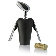 Load image into Gallery viewer, VAGNBYS Corkscrew in Black and Silver - Wings
