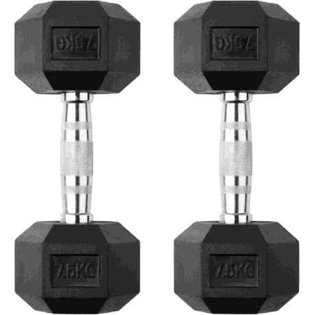 Veefit Premium Hex Dumbell Set - 7.5kg Buy Online in Zimbabwe thedailysale.shop