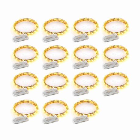 Fairy Lights - LED-Pack of 15 - Warm White -Battery Included Buy Online in Zimbabwe thedailysale.shop