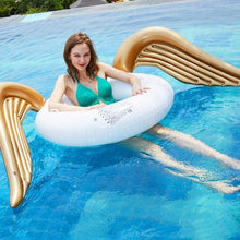 Load image into Gallery viewer, Inflatable Golden Wing Swimming Ring
