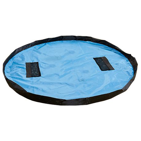 Portable Large Capacity Baby Toy Quick Storage Bag - Sky Blue Buy Online in Zimbabwe thedailysale.shop