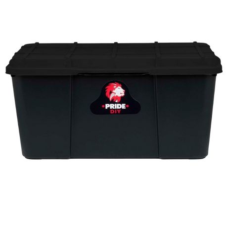 Pride - Storage Box - Black (25L) Buy Online in Zimbabwe thedailysale.shop