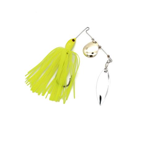 Bass Hunter 3/8oz Fishing Spinner Bait - Chartreuse Buy Online in Zimbabwe thedailysale.shop