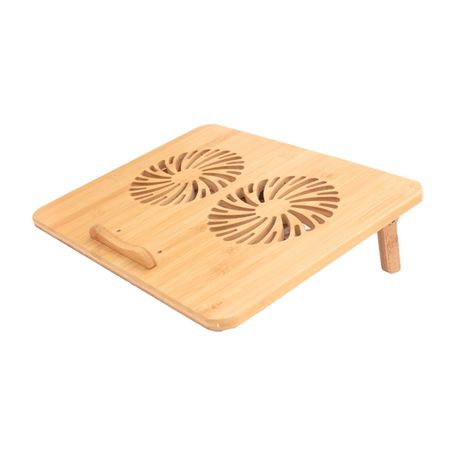 College Originals Bamboo Laptop Cooler Stand / Riser Buy Online in Zimbabwe thedailysale.shop