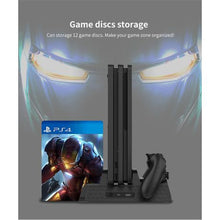 Load image into Gallery viewer, Dobe PS4 Multifunctional Cooling Stand
