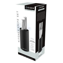 Load image into Gallery viewer, Eiger Julienne Series 4-Piece Stainless Steel Kitchen Knife Set
