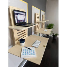 Load image into Gallery viewer, WallStand - Wall Mounted Standing Desk
