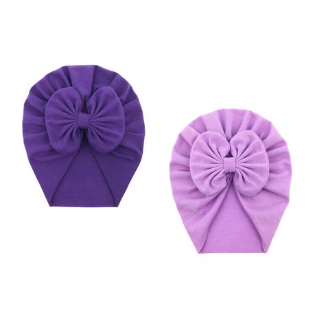 Baby Girl Turban - Purple & Lilac Buy Online in Zimbabwe thedailysale.shop