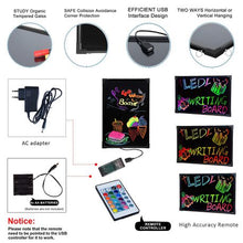 Load image into Gallery viewer, LED Illuminated Message Writing Board 60x80cm
