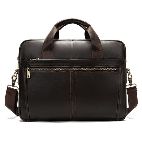 Genuine Leather Uptown 14 Laptop Briefcase Buy Online in Zimbabwe thedailysale.shop