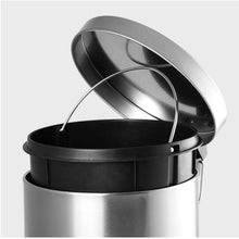 Load image into Gallery viewer, Householder Polished Stainless Steel Foot Pedal Waste Bin 3L
