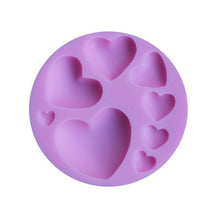 Load image into Gallery viewer, Silicone Heart Fondant Mould
