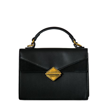 David Jones Classic Handbag - Black Buy Online in Zimbabwe thedailysale.shop