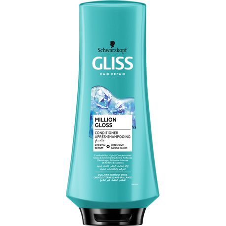 Schwarzkopf Gliss Million Gloss Conditioner - 400ml Buy Online in Zimbabwe thedailysale.shop