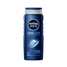 Load image into Gallery viewer, NIVEA MEN Cool Kick Shower Gel/Body Wash - 500ml
