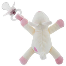 Load image into Gallery viewer, Stephen Joseph Pacifier/ Dummy Plush Bunny
