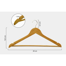 Load image into Gallery viewer, Anchor 60 Premium Wooden Hangers for Coats Pants Trousers Dresses Jackets
