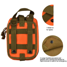 Load image into Gallery viewer, Orange/Khaki Medical Bag
