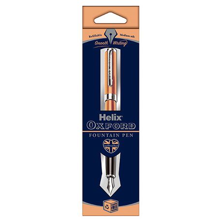 Helix Oxford Fountain Pen – Rose Gold Buy Online in Zimbabwe thedailysale.shop