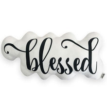 Load image into Gallery viewer, Blessed Shaped Scatter Cushion - 51 x 25cm
