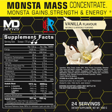 Load image into Gallery viewer, Monsta Mass Vanilla (1680g)
