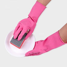 Load image into Gallery viewer, Pink Household Latex Gloves Large
