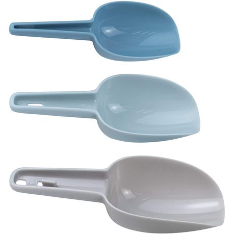 3 Piece Measuring Dog/Cat Food Scooper 50/100/150grams Buy Online in Zimbabwe thedailysale.shop