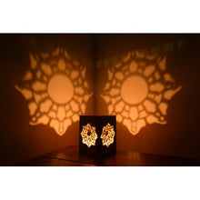 Load image into Gallery viewer, Candle Holder LanternMandala Meditation Magic Shadow Box
