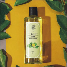 Load image into Gallery viewer, Rebul Lime Eau de Cologne 270 ml (Glass Bottle) 80% Alcohol
