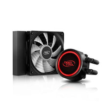 Load image into Gallery viewer, DeepCool Gammaxx L120T Red LED Liquid CPU Cooler-Black
