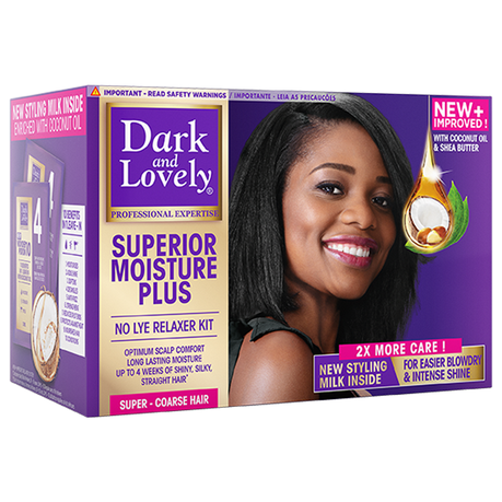 Dark and Lovely - Superior Moisture Plus Relaxer Kit for Coarse Hair Buy Online in Zimbabwe thedailysale.shop