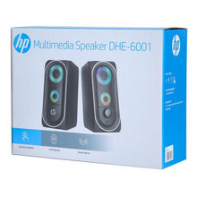 Load image into Gallery viewer, HP DHE-6001 2.0 Stereo Multimedia Speaker - Black
