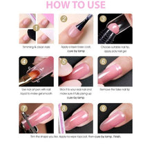 Load image into Gallery viewer, Poly Gel Nail Polish Starter Kit &amp; 48w LED Nail Lamp - 20 Piece set
